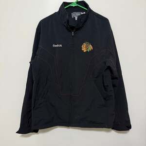 NHL Chicago Blackhawks Reebok Center Ice Collection Full Zip Softshell Jacket